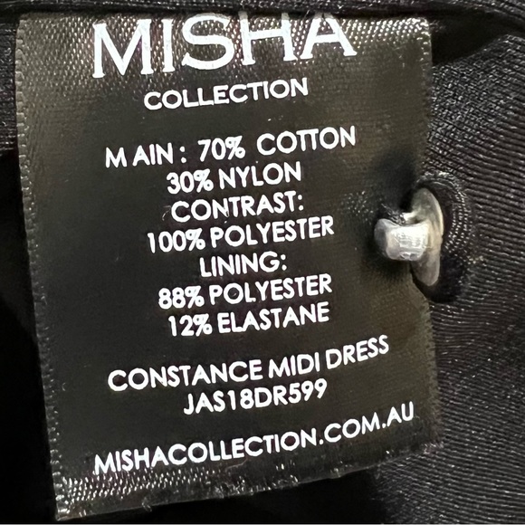 NWT MISHA COLLECTION SILHOUETTE DRESSS - Picture 6 of 6